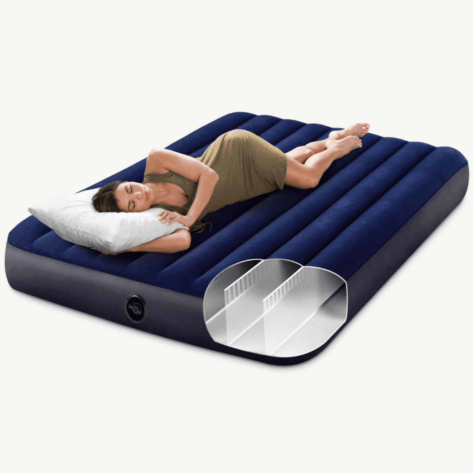 INTEX Dura-Beam® Standard Downy Air Mattress 10" Queen (Pump Not Included) product image 1