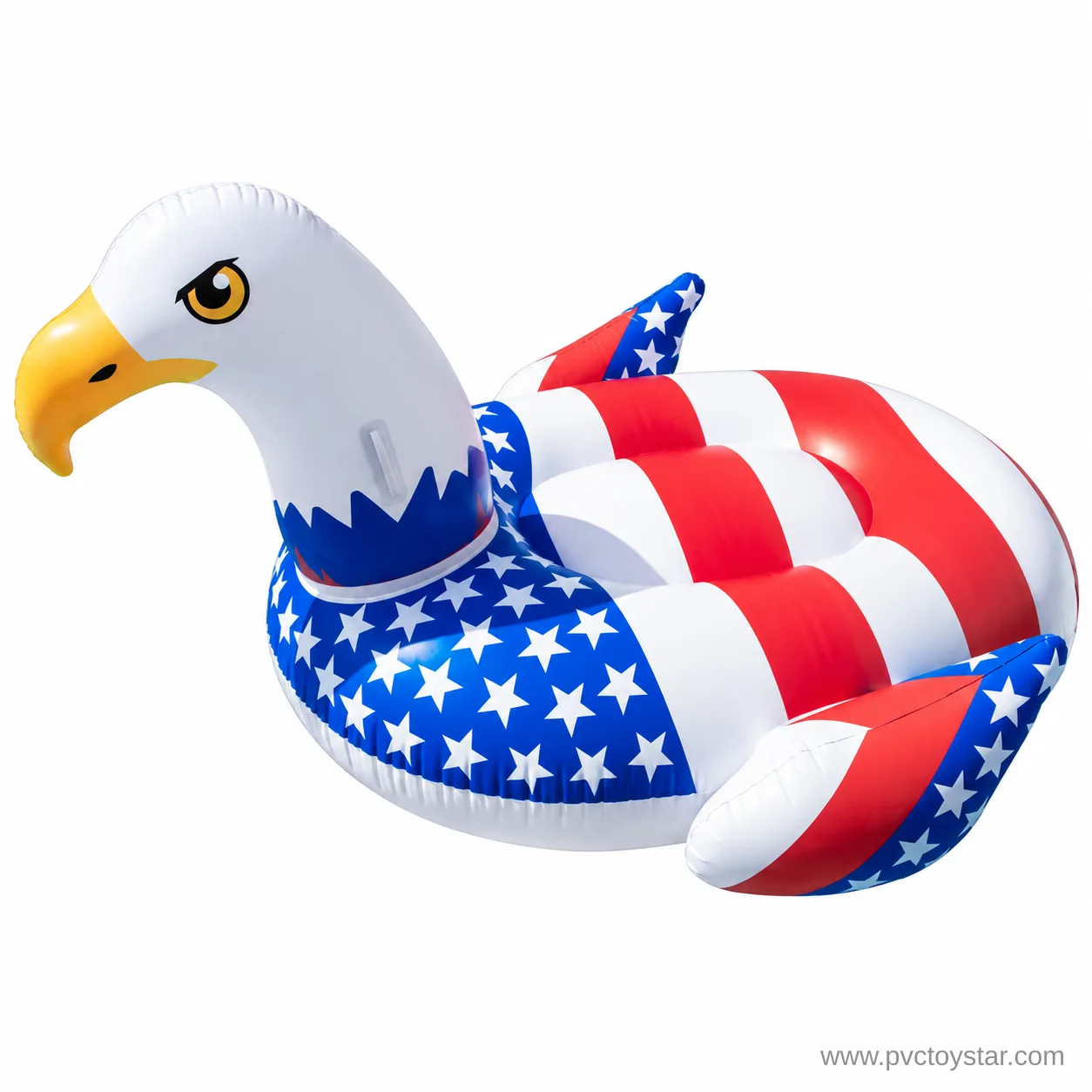 Patriotic Eagle Pool Float — clean white-background reference view