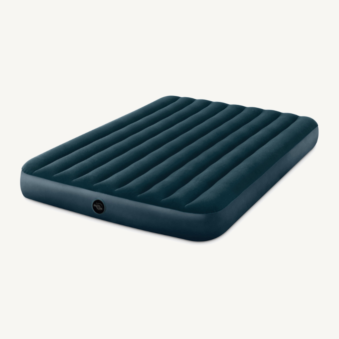 INTEX 64734 Queen Midnight Green Downy Air Mattress — product view 3